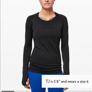 Lulu lemon swifty tech long sleeve crew